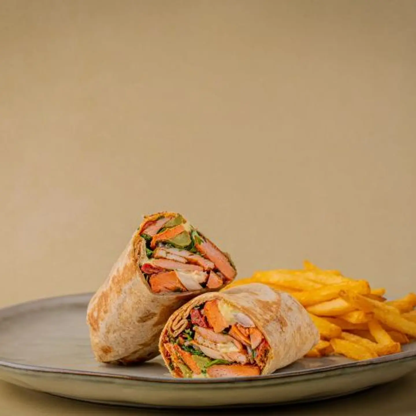 Chicken Tikka Sandwich Wrap
