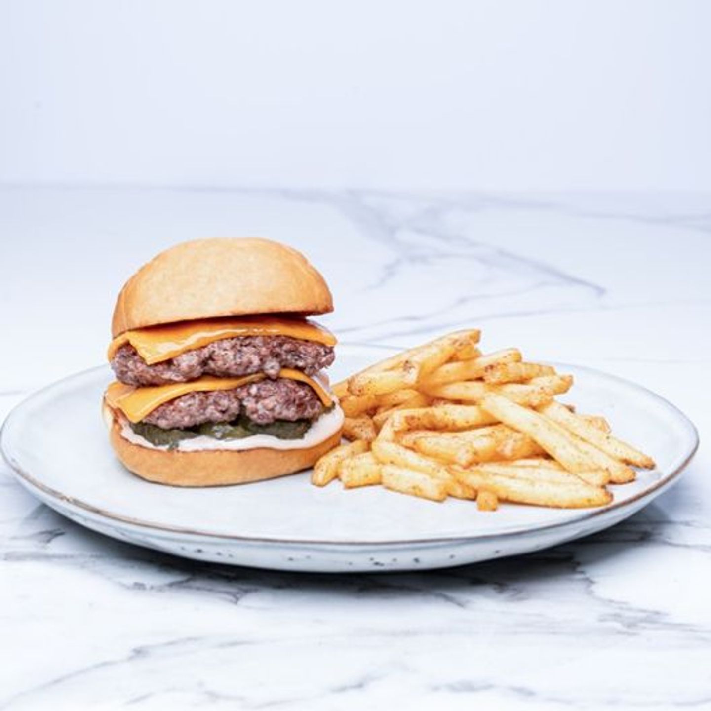 Bacon Double Smash Burger