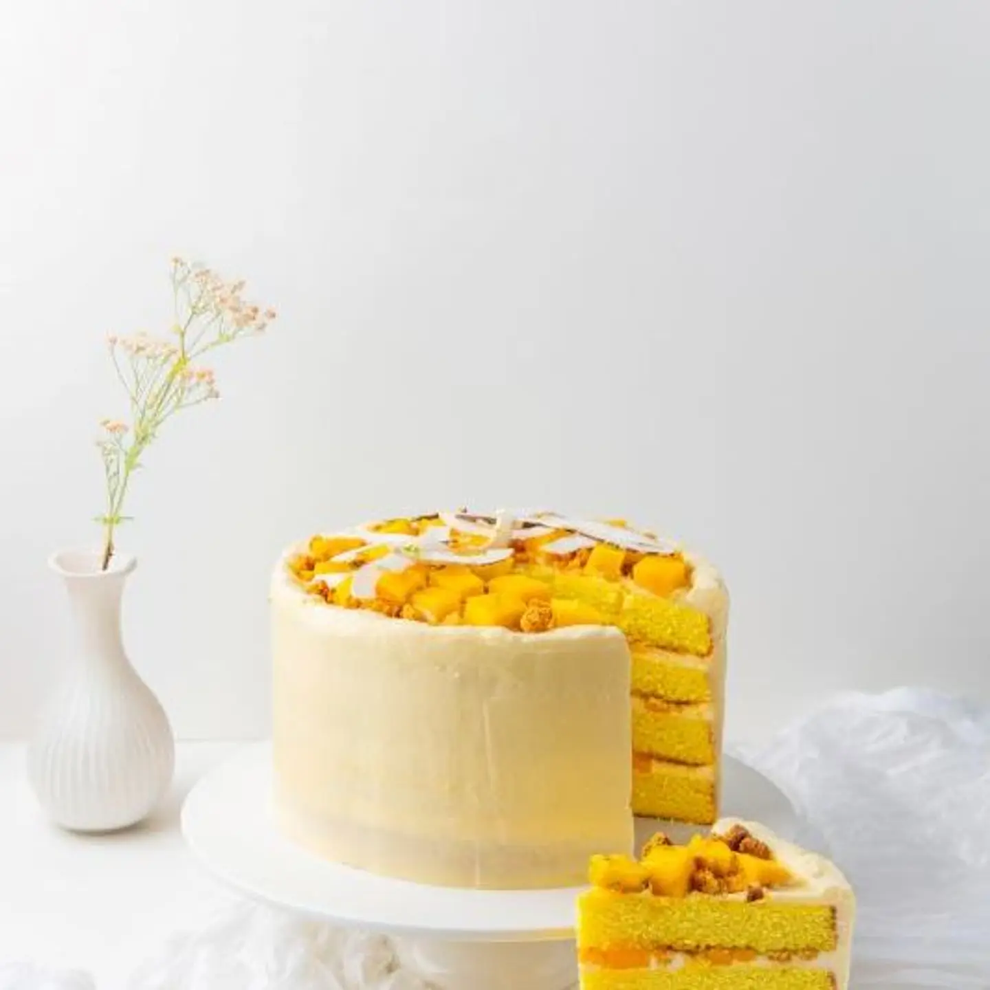 Mango Coconut Cake