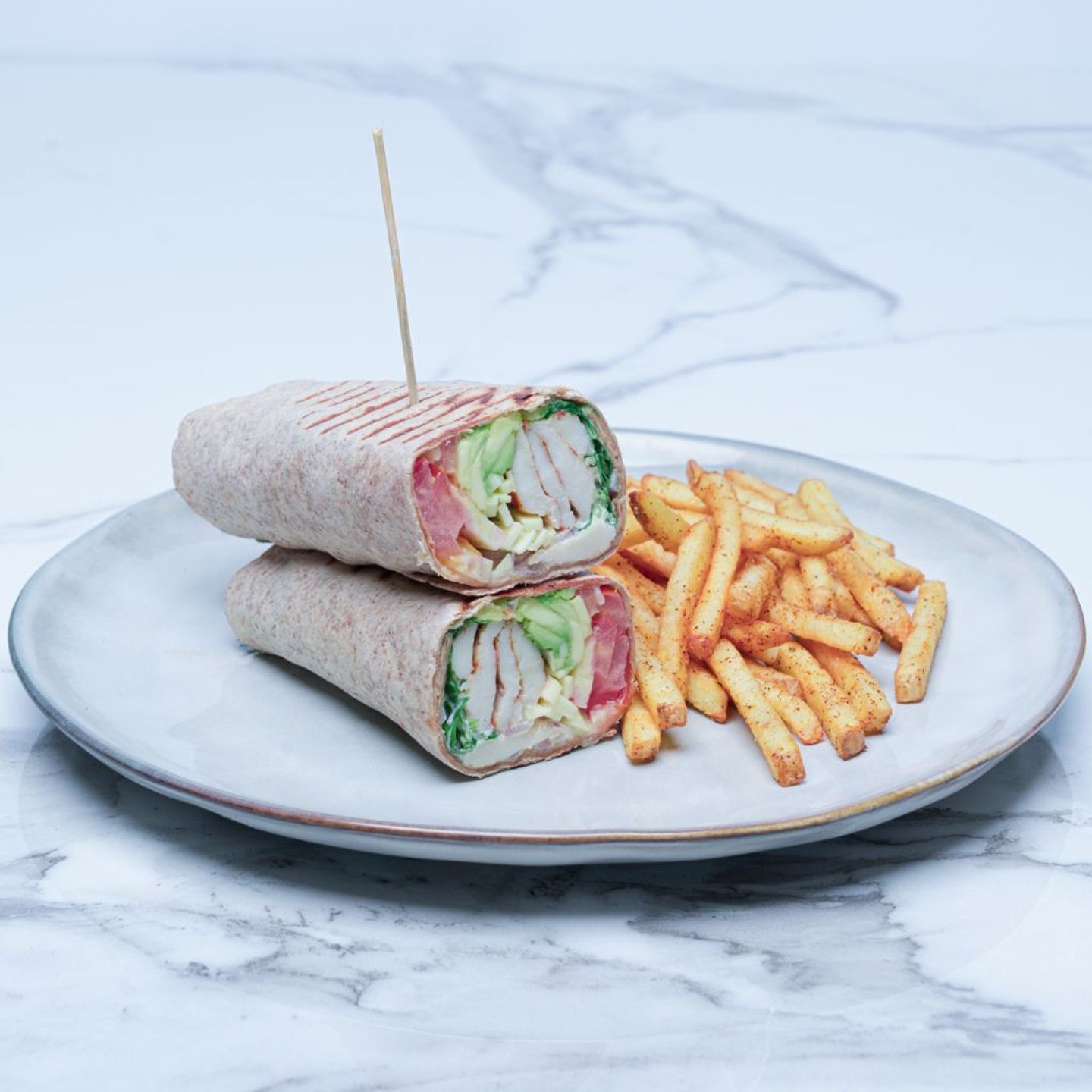Chicken Avocado Sandwich Wrap