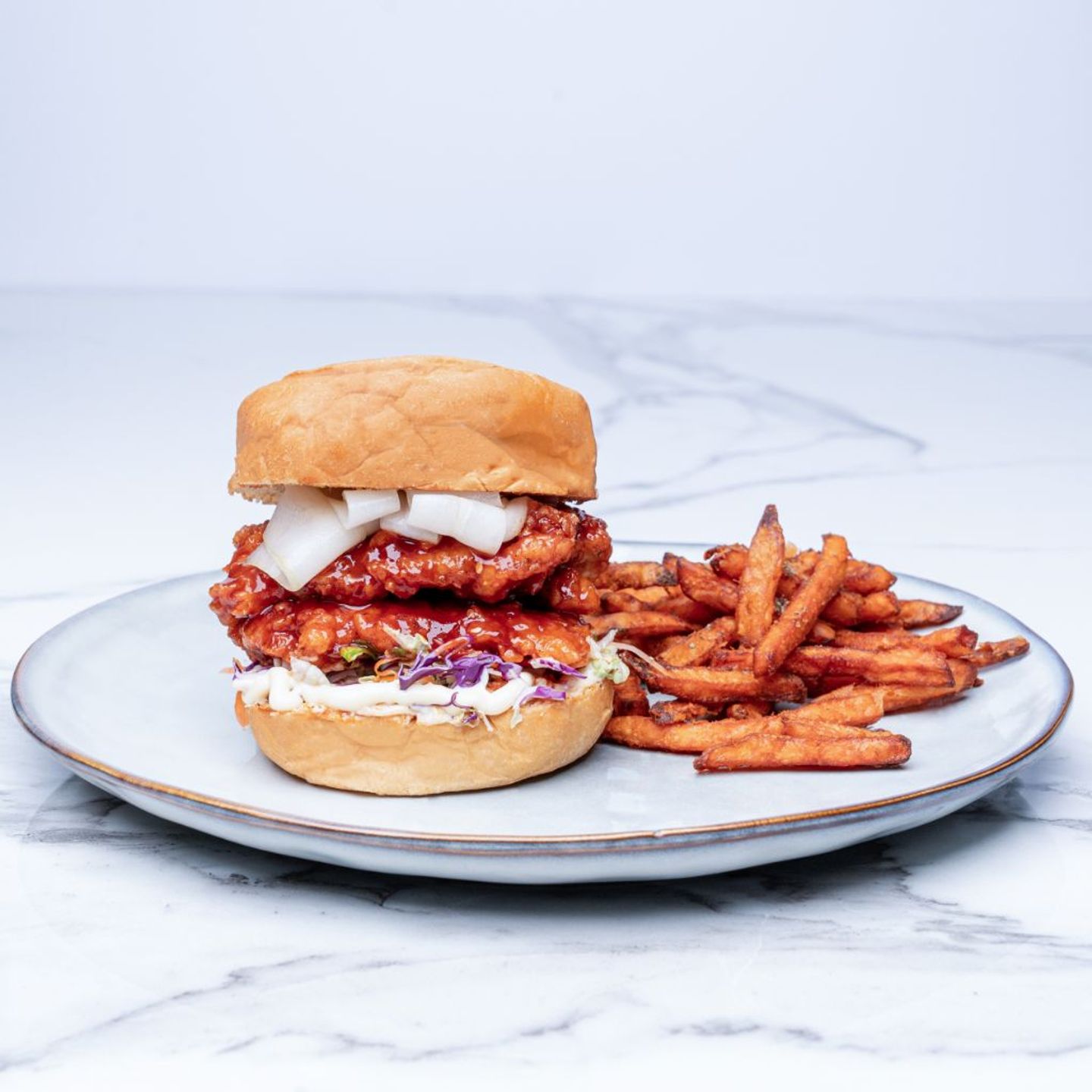 Korean Chicken Burger