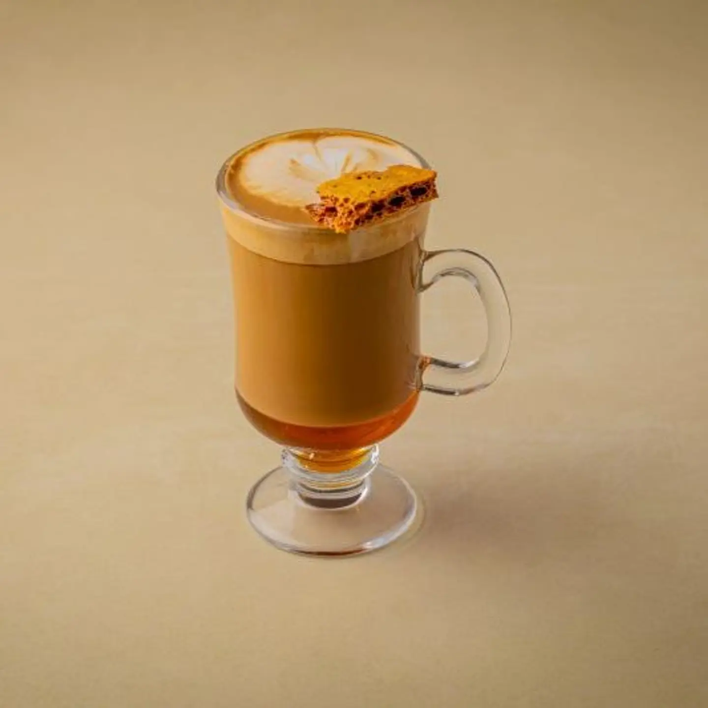 Honey Comb Latte Cold