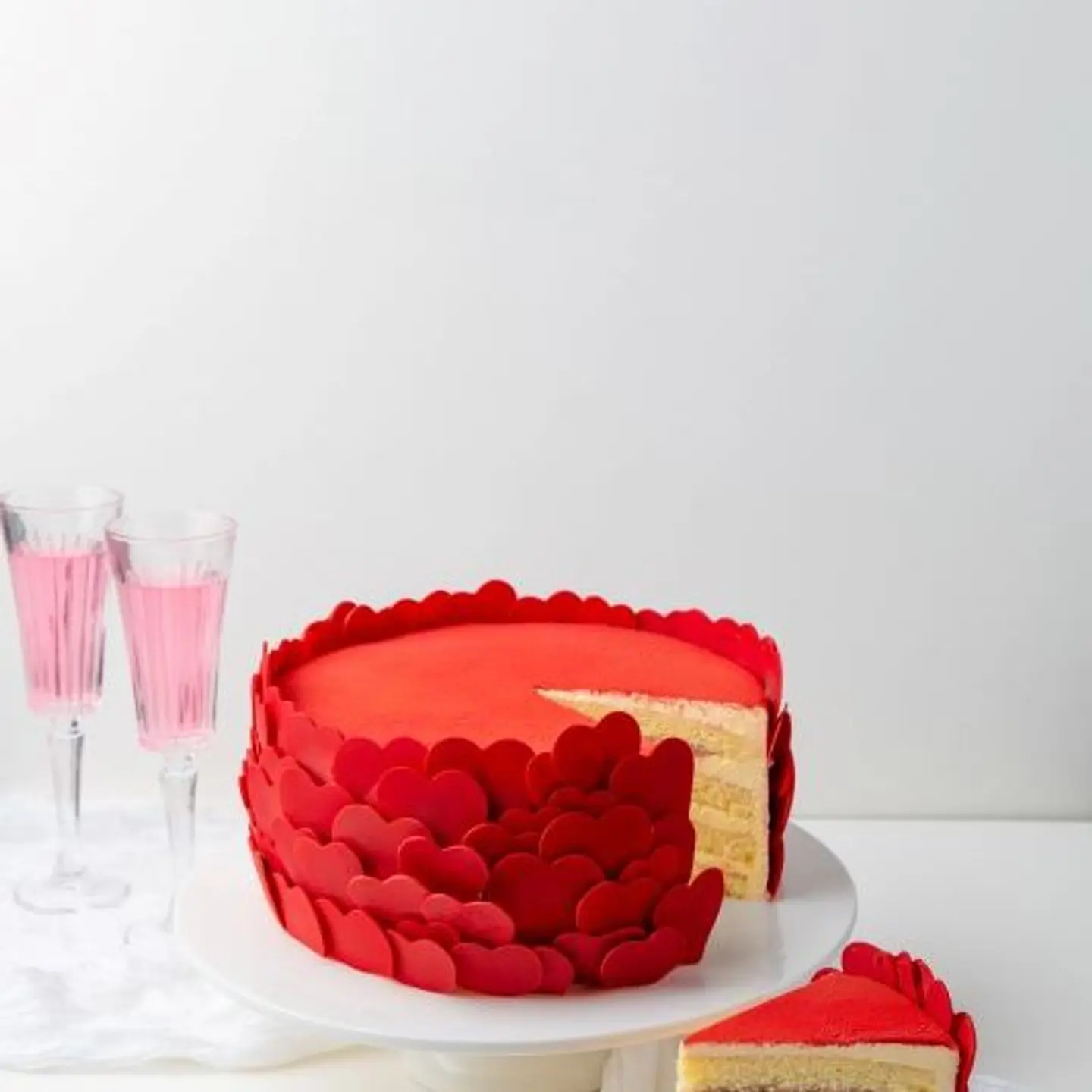 Cake Of Hearts