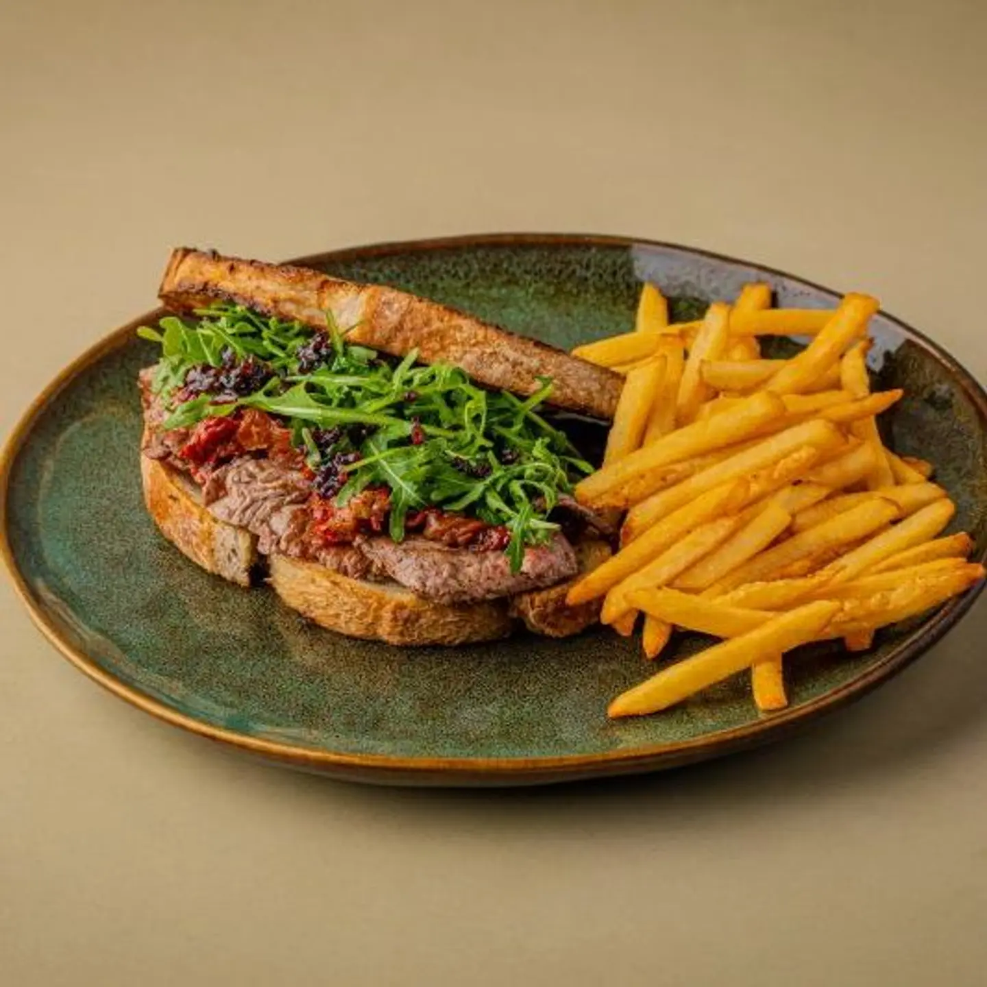 Bacon Jam Steak Sandwich