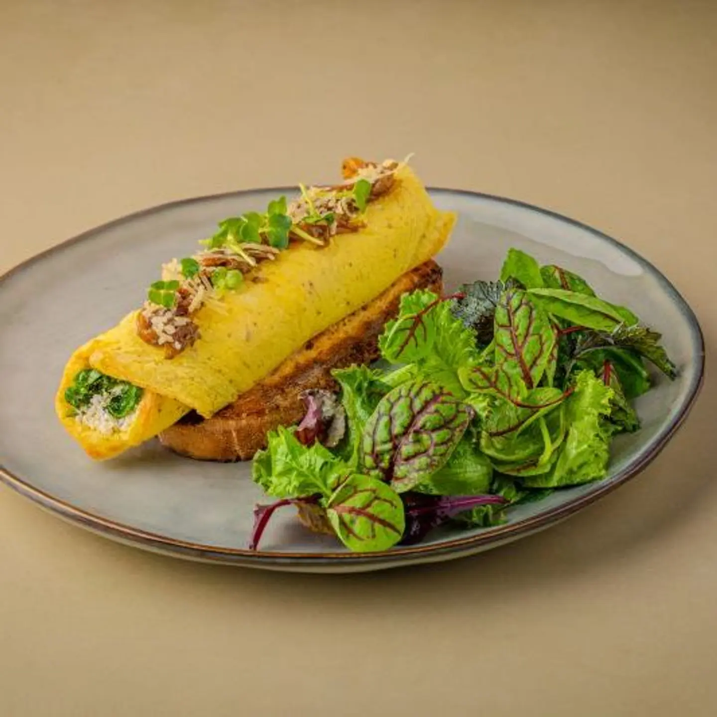 Spinach Omelet