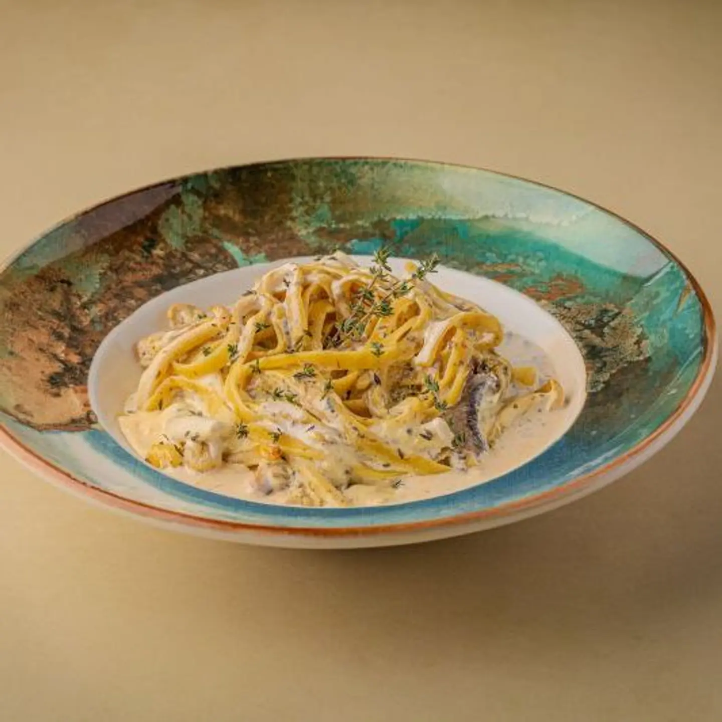 Creamy Truffle Mushroom Pasta