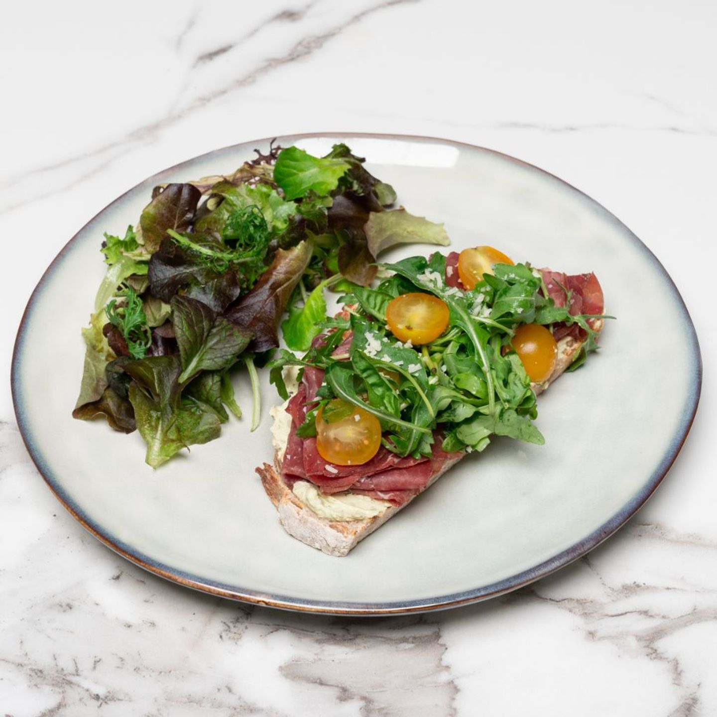 Fig & Pesto Bresaola Sandwich