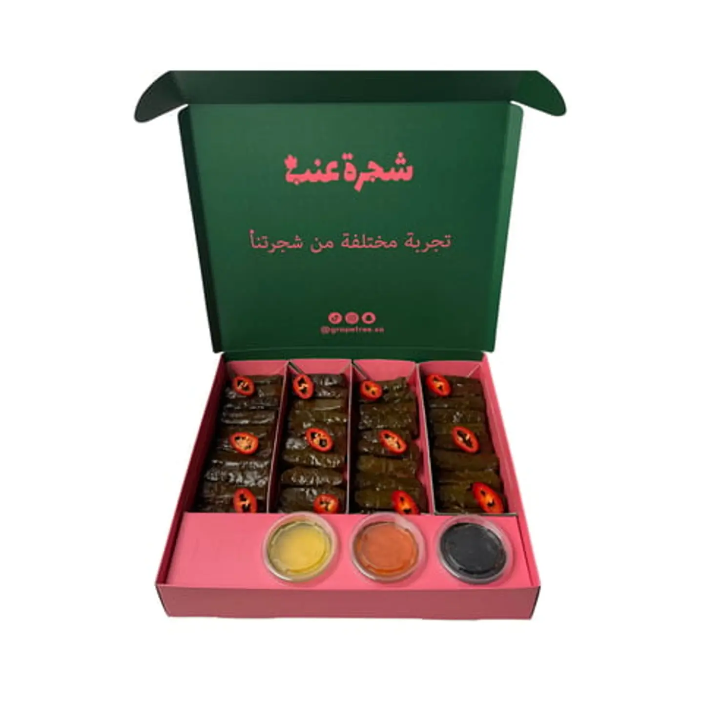 Spicy Grape Leaves Large