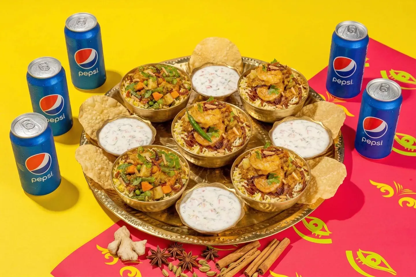 وليمة البرياني لخمس اشخاص