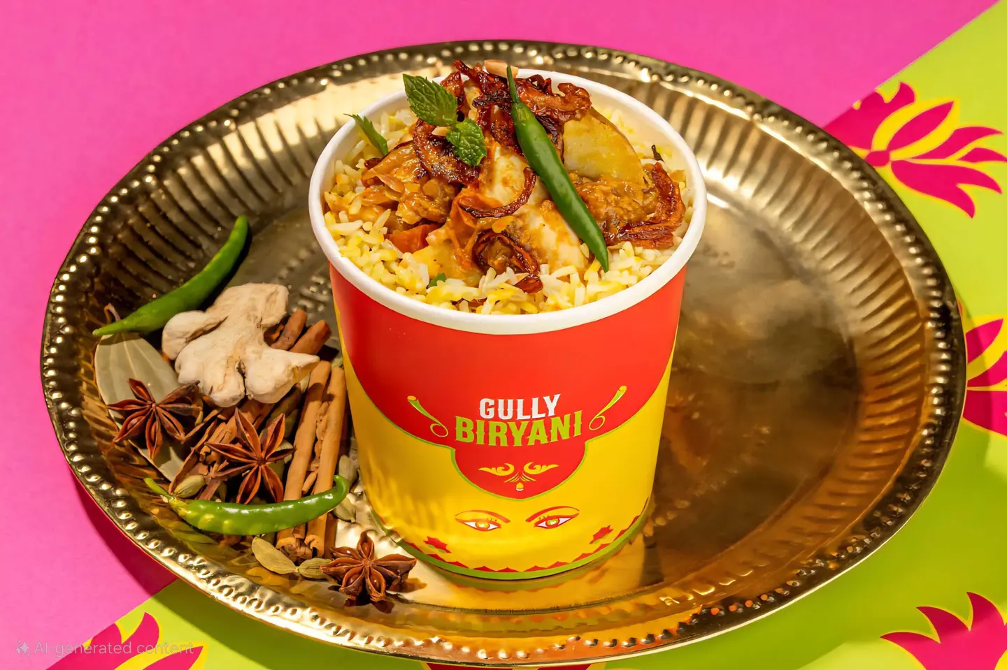 Spicy Chicken Biryani