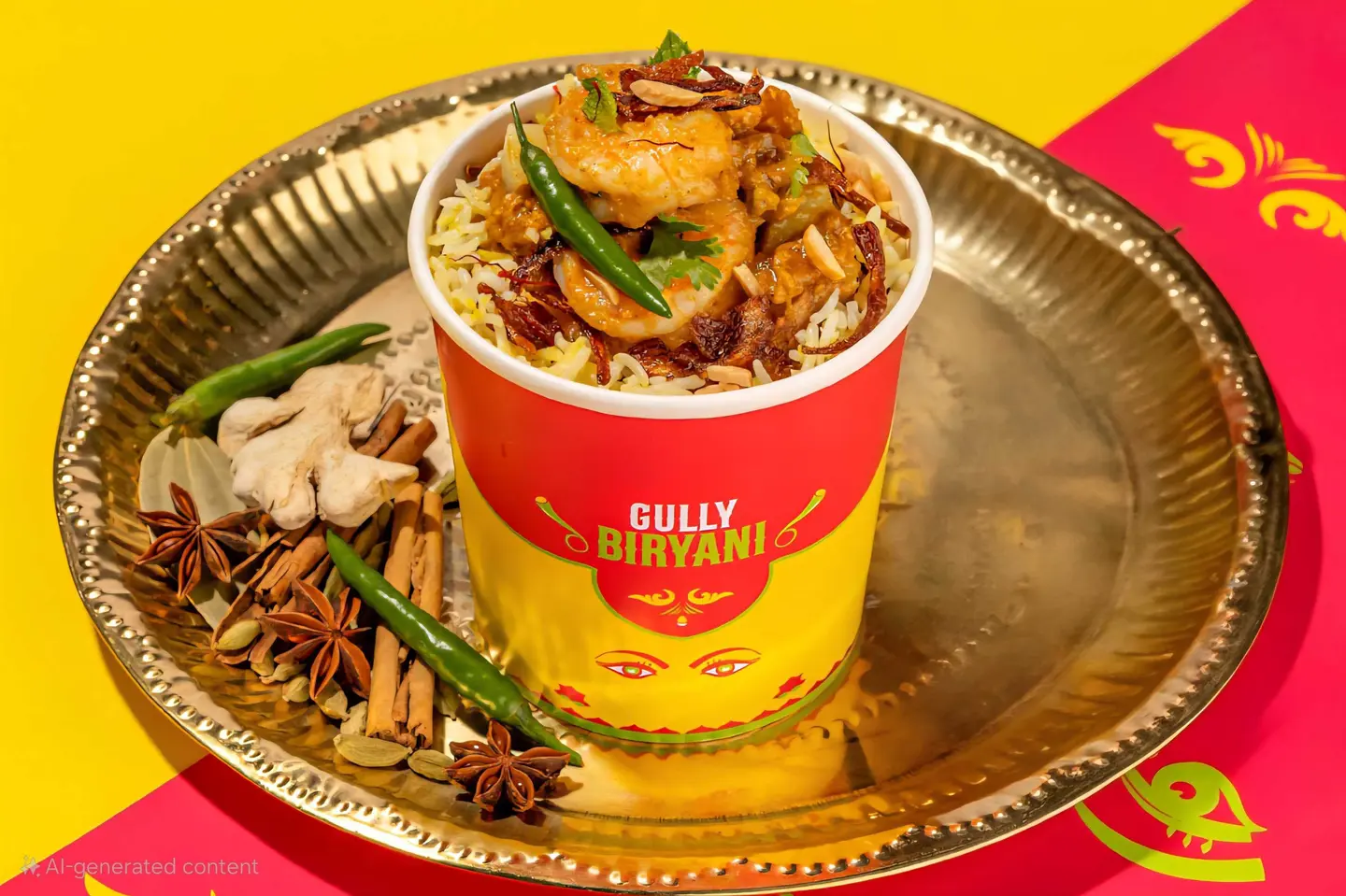 Spicy Shrimp Biryani