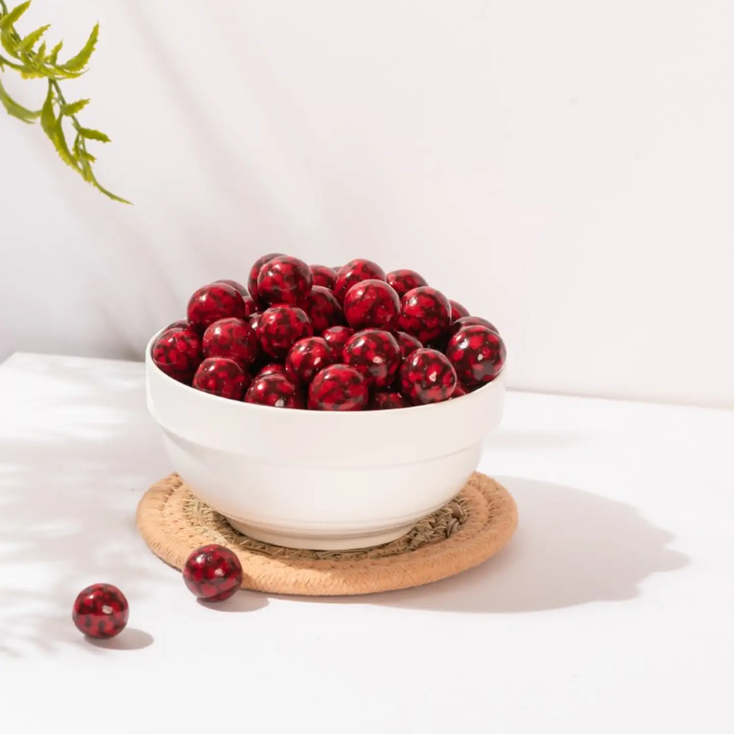 Crispy Raspberry Chocolate Candies