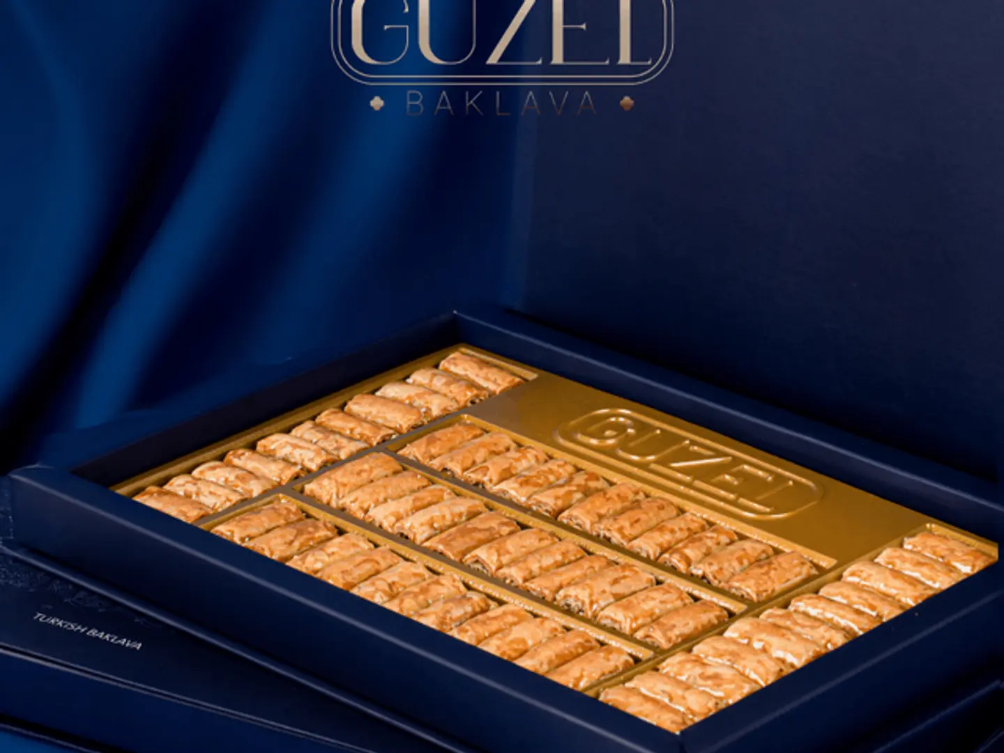 Pecan Baklava Fingers Box Plain