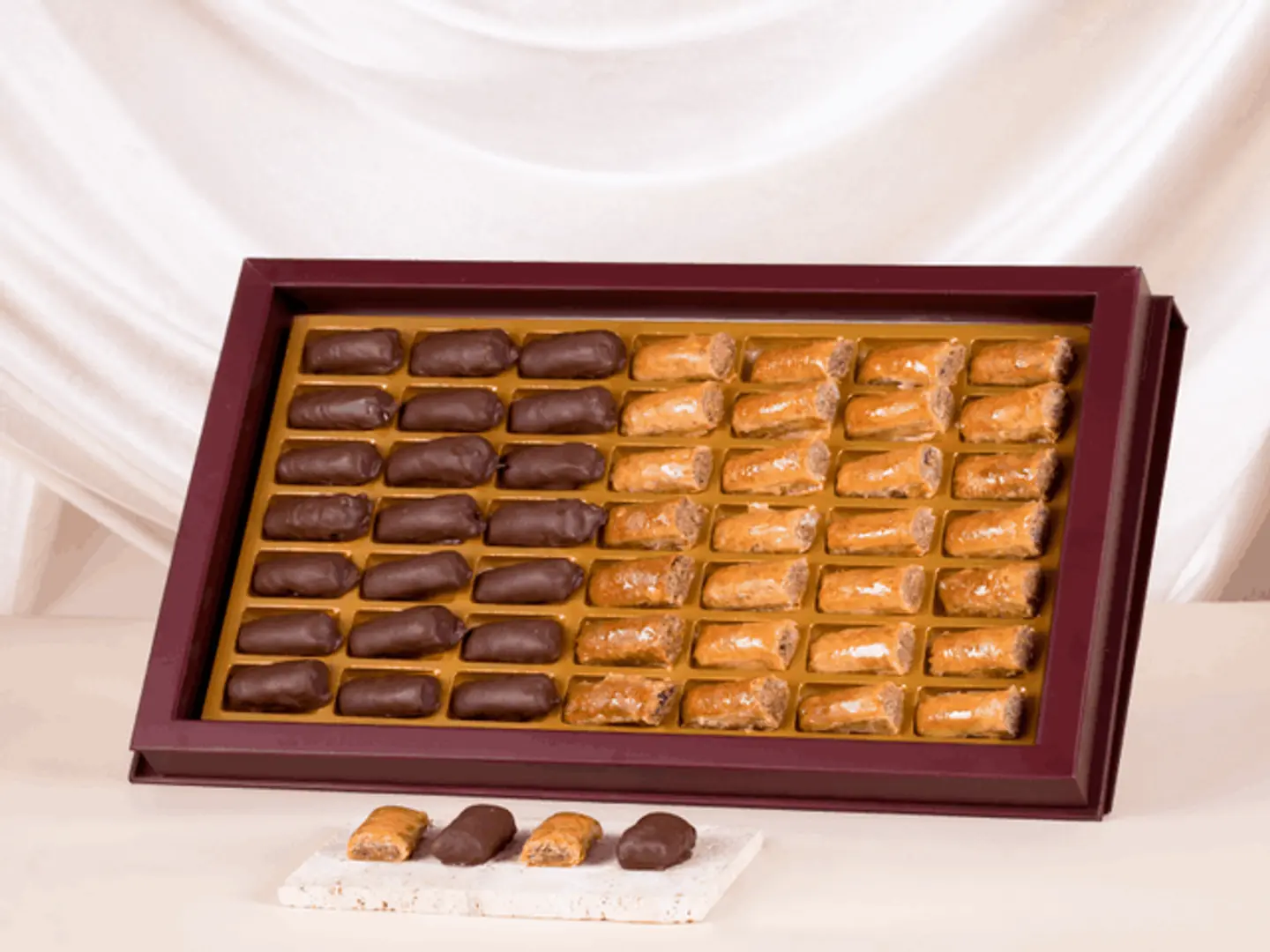 Pecan Baklava Fingers Box   Assorted
