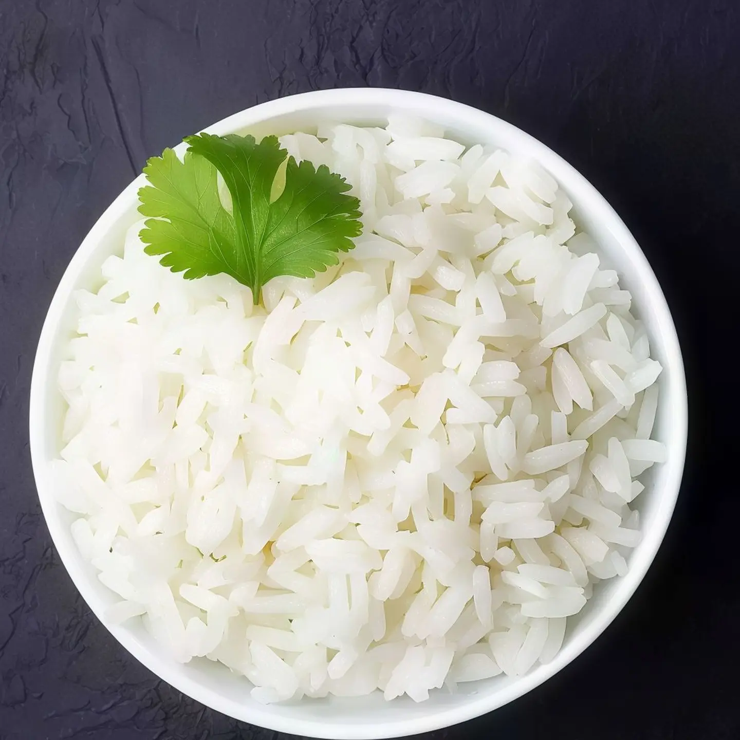 رز ابيض بالبخار