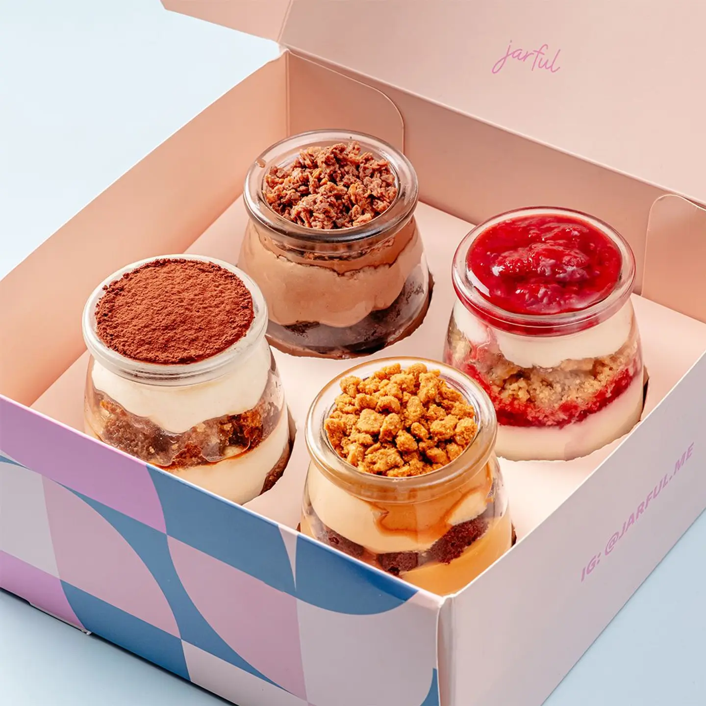 جارفول بوكس من ٤ أواني على كيفك