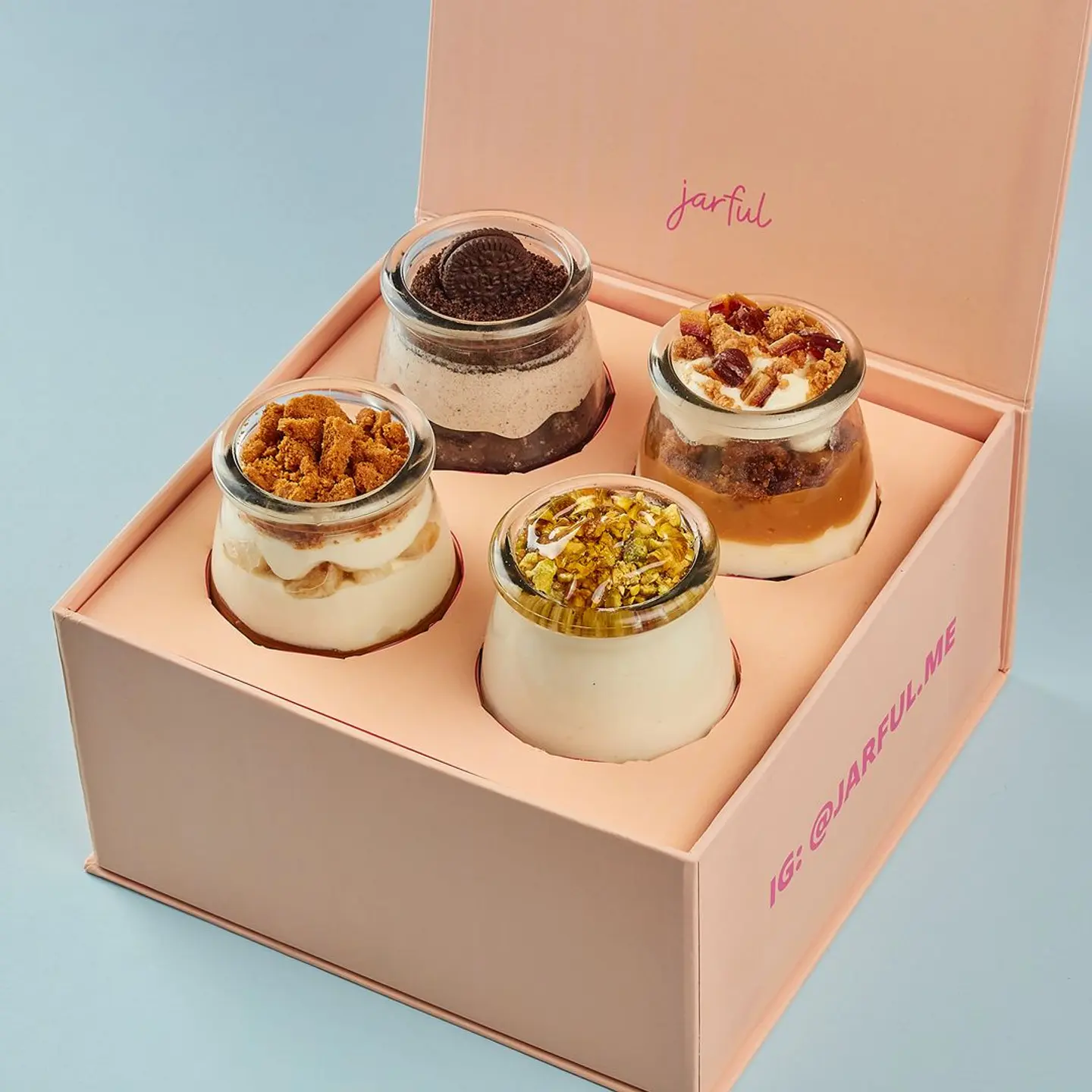 جارفول بوكس من ٤ أواني على كيفك