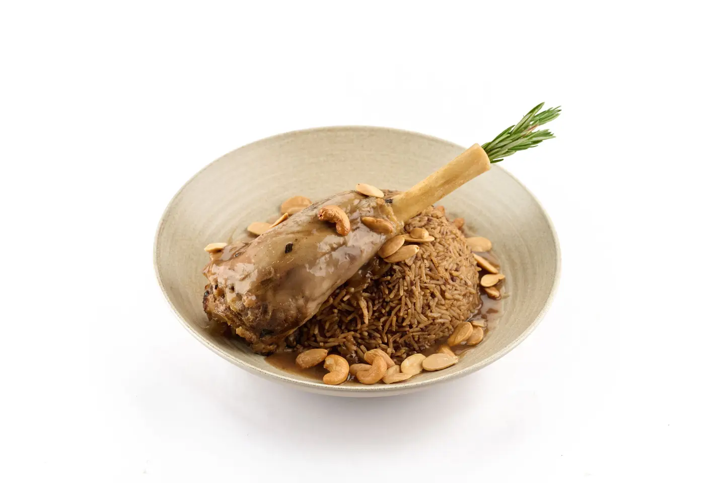 لحم مع الرز الشرقي