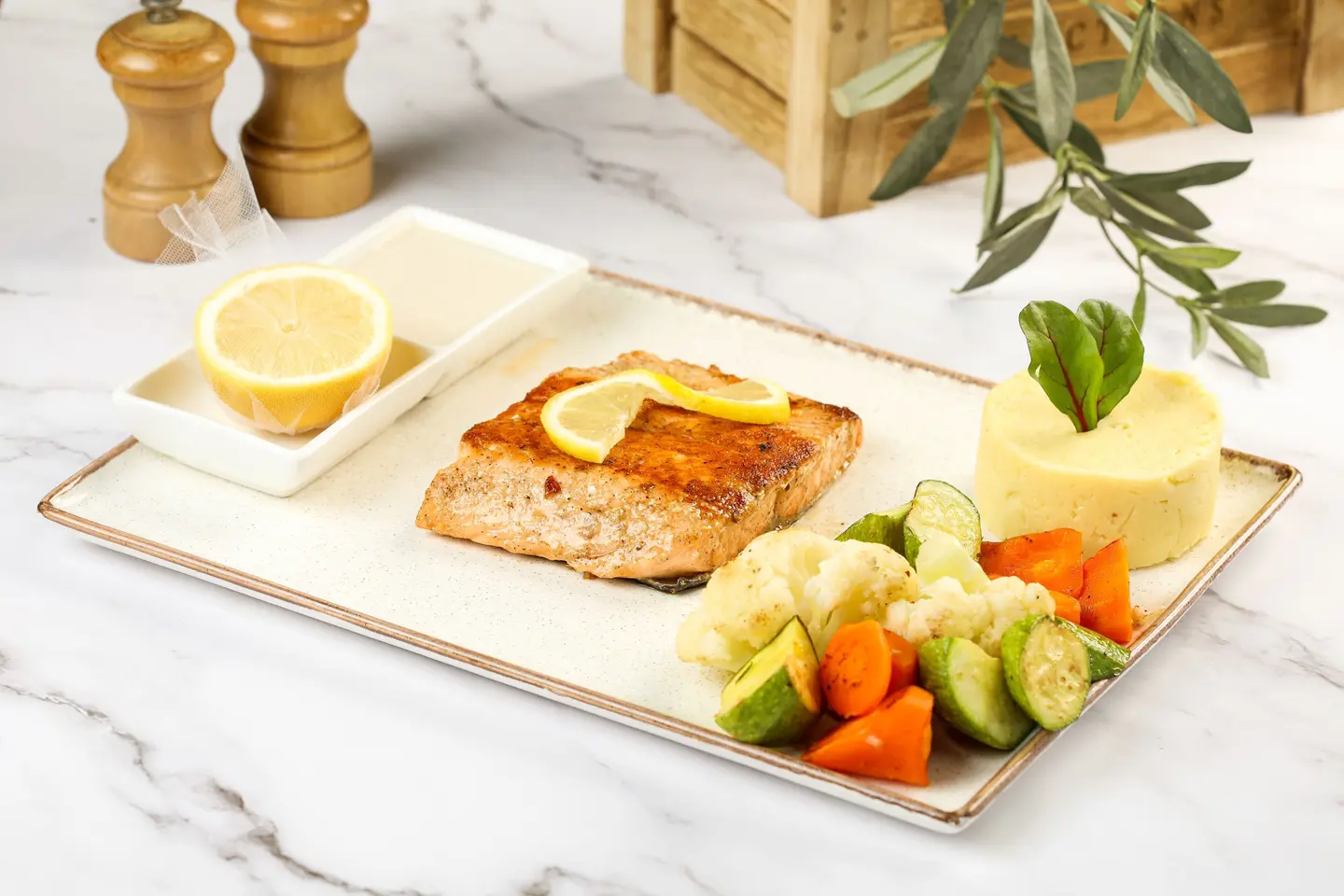 Salmon Fillet With Pepper