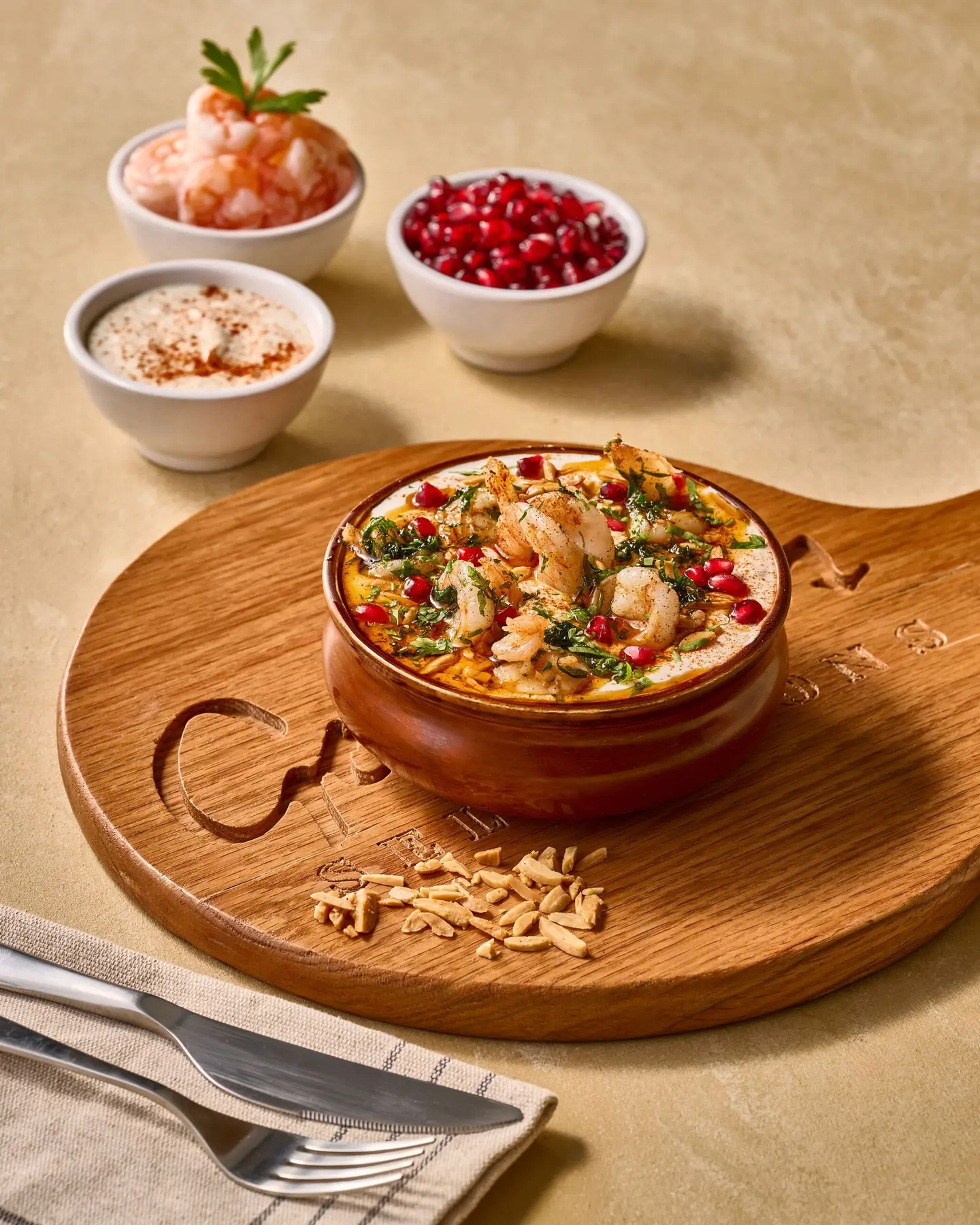 Fatteh Shrimps