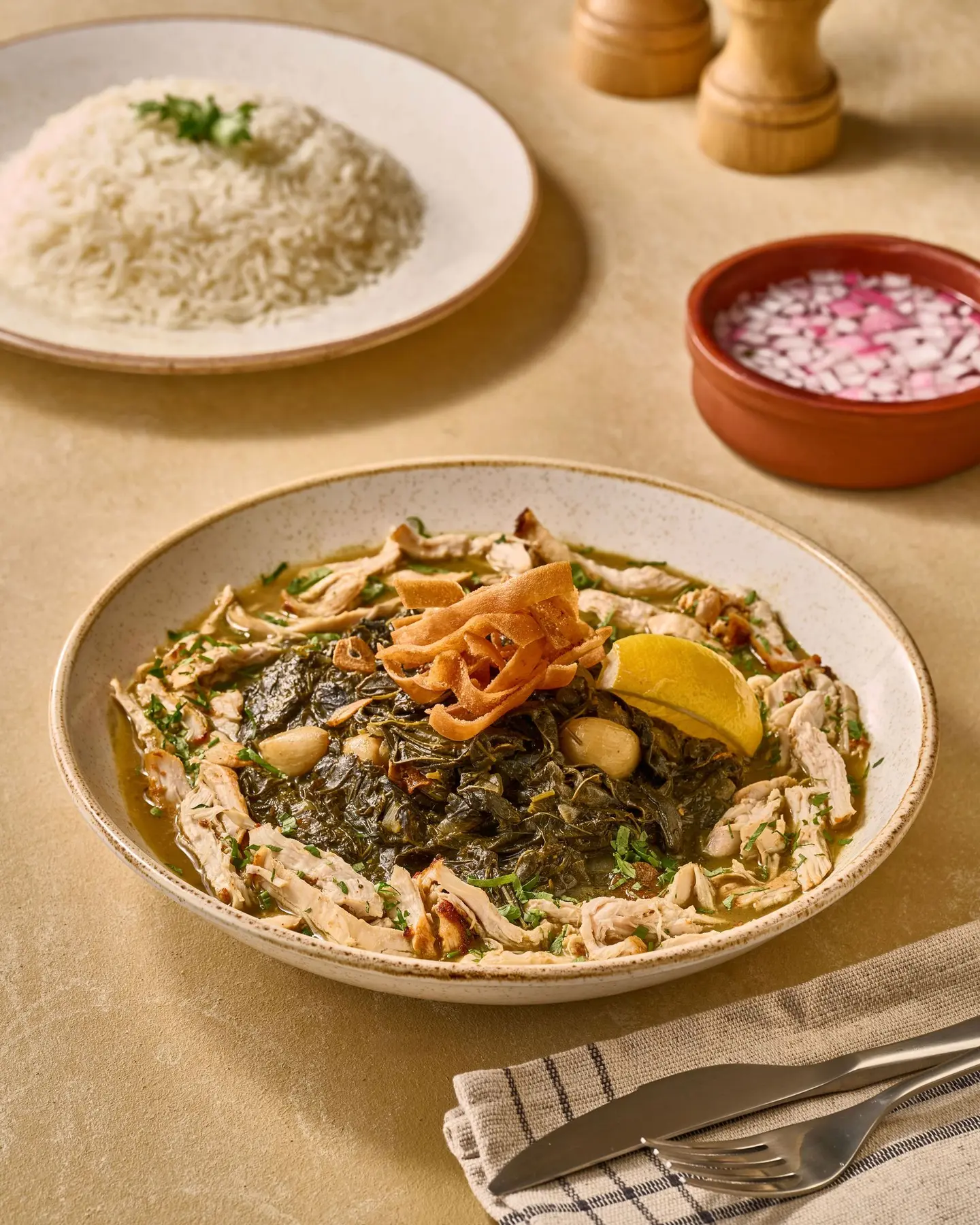 Molokhiya Chicken