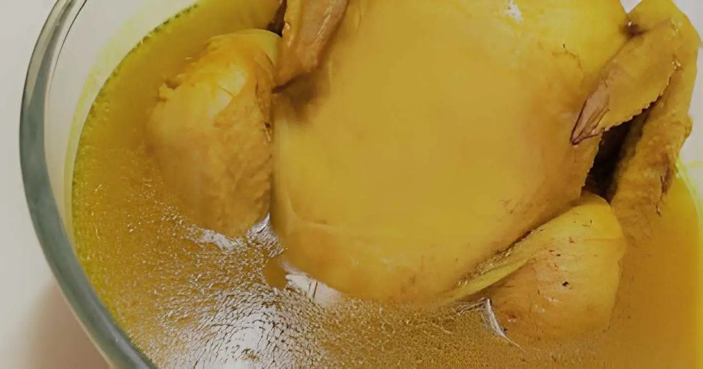 دجاج مسلوق