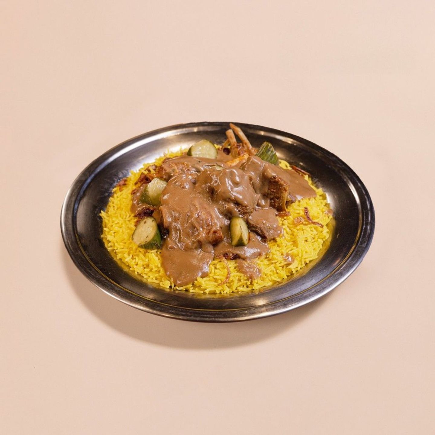 Lohaymat Hataba With Yellow Smoked Rice