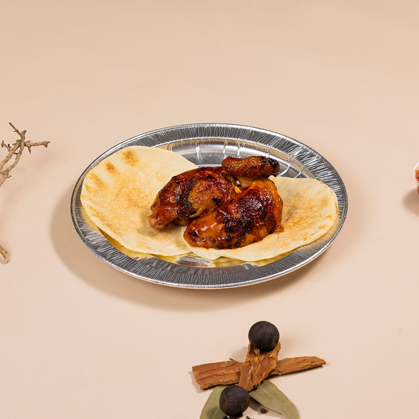 Barbecue Chicken Plain Half