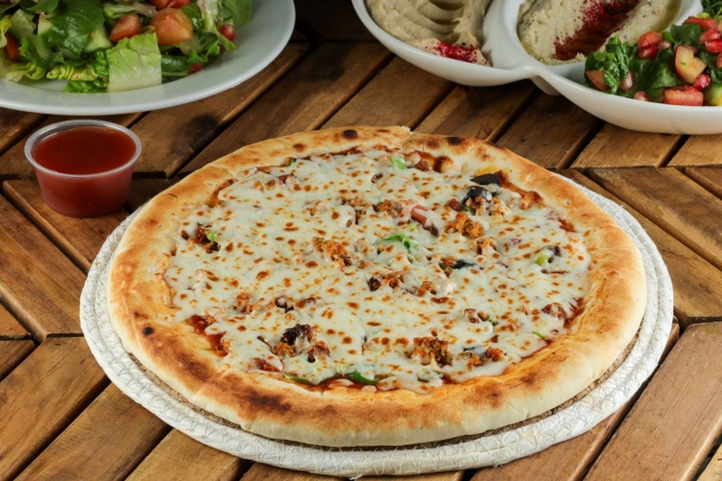 Medium Olive Branch Pizza