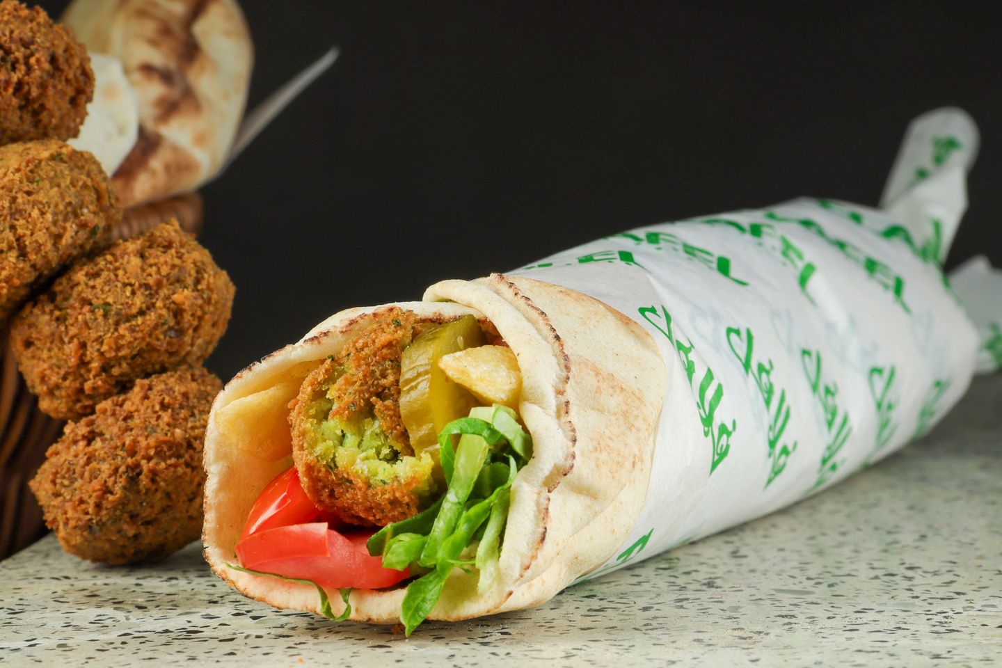Plain Falafel Sandwich