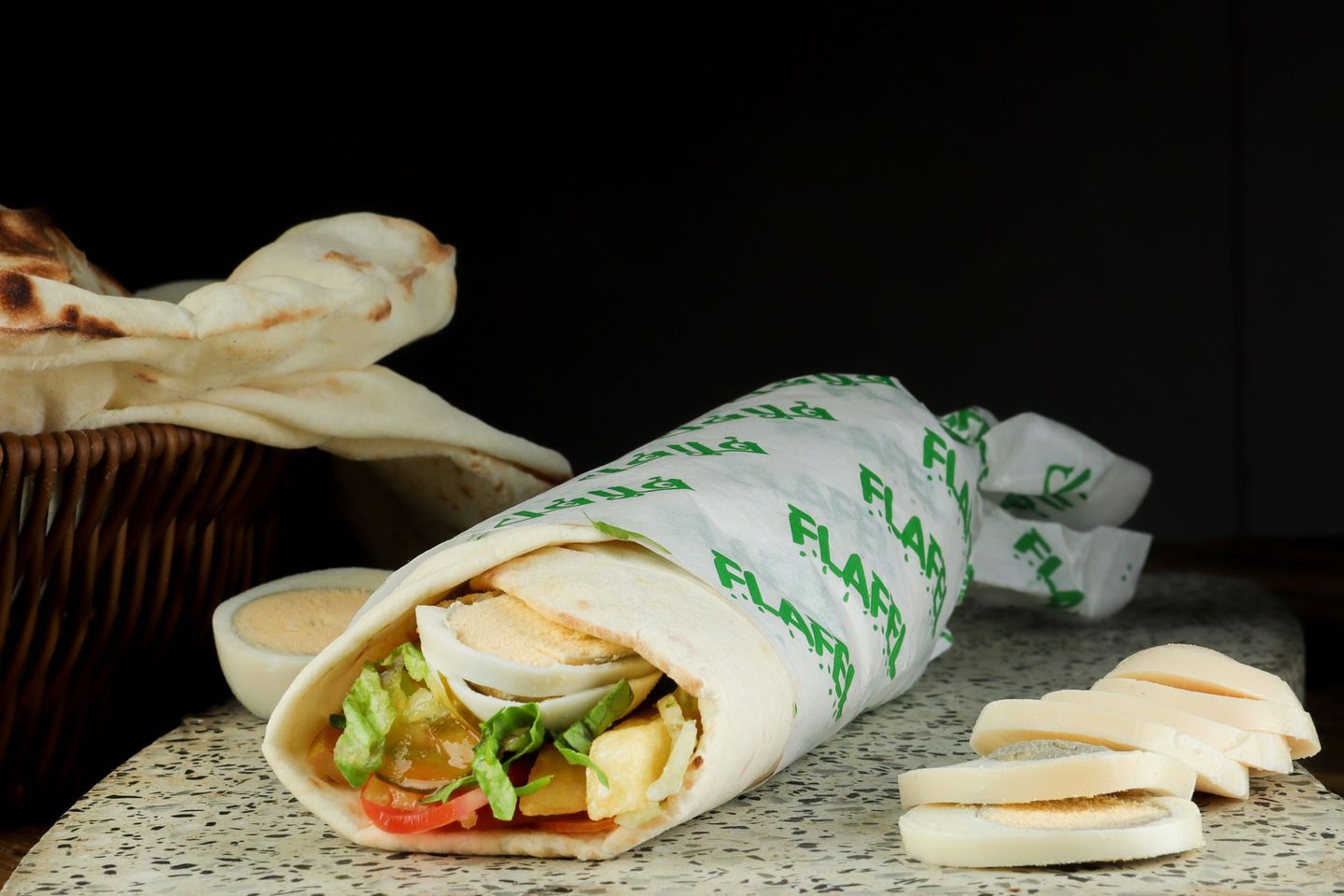 Mixed Falafel Sandwich