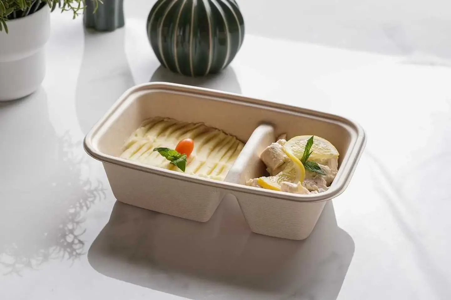 دجاج ليمون مع بطاطس مهروس