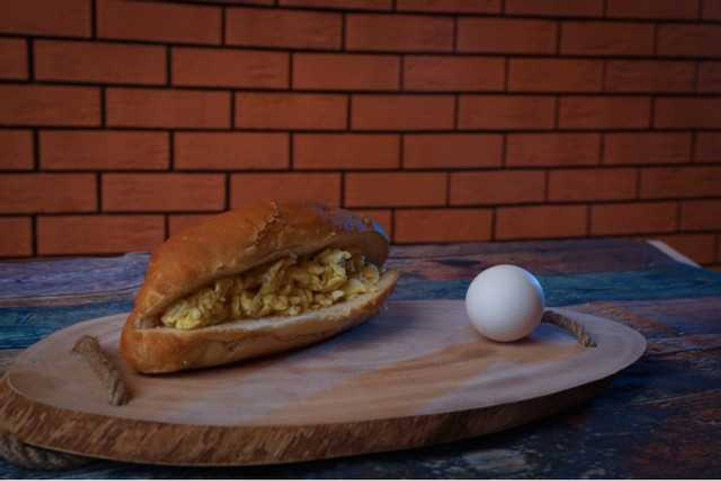Samoli Fried Egg Sandwich