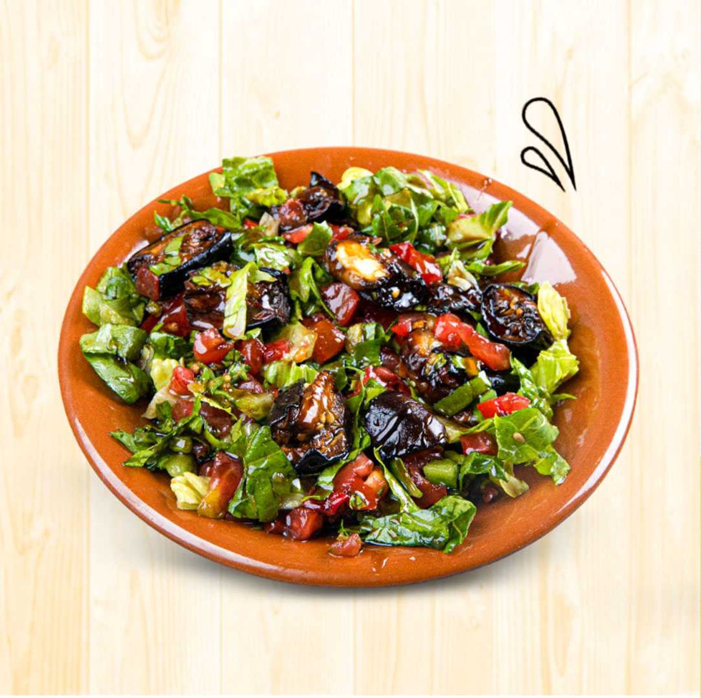 Large Eggplant Salad