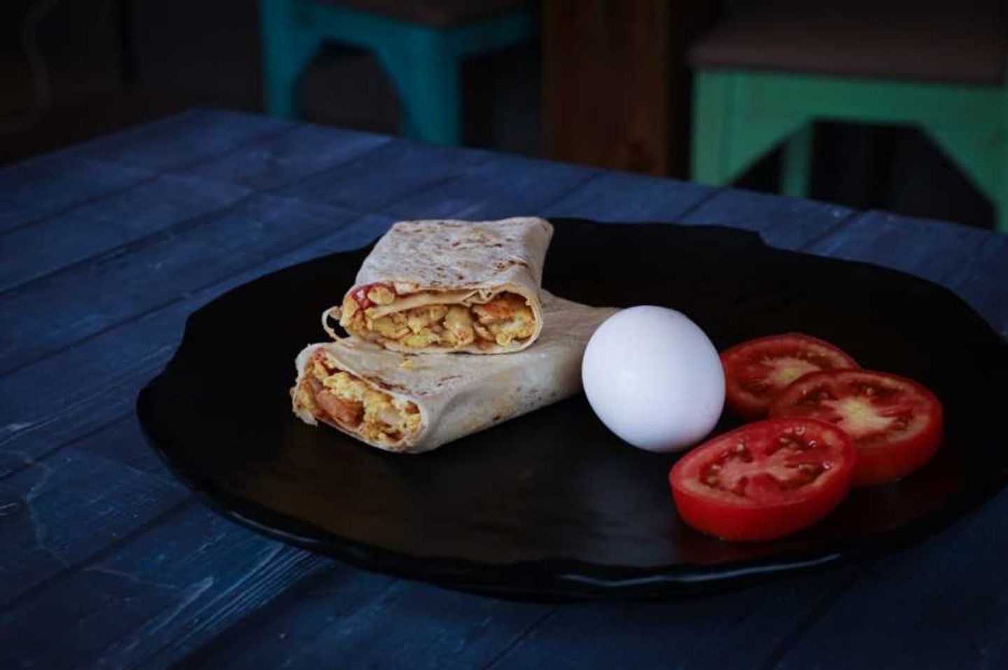 Shakshouka Sandwich, Saj Bread
