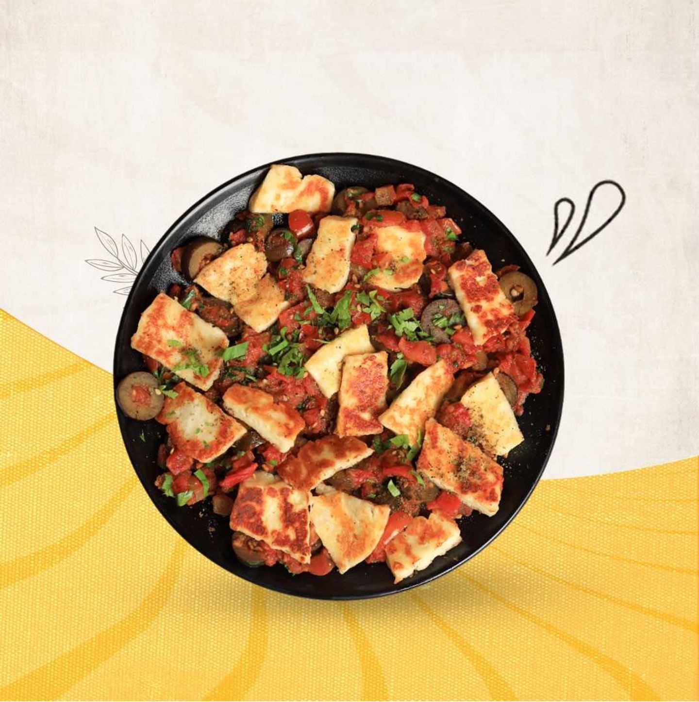 Halloumi Hamsa