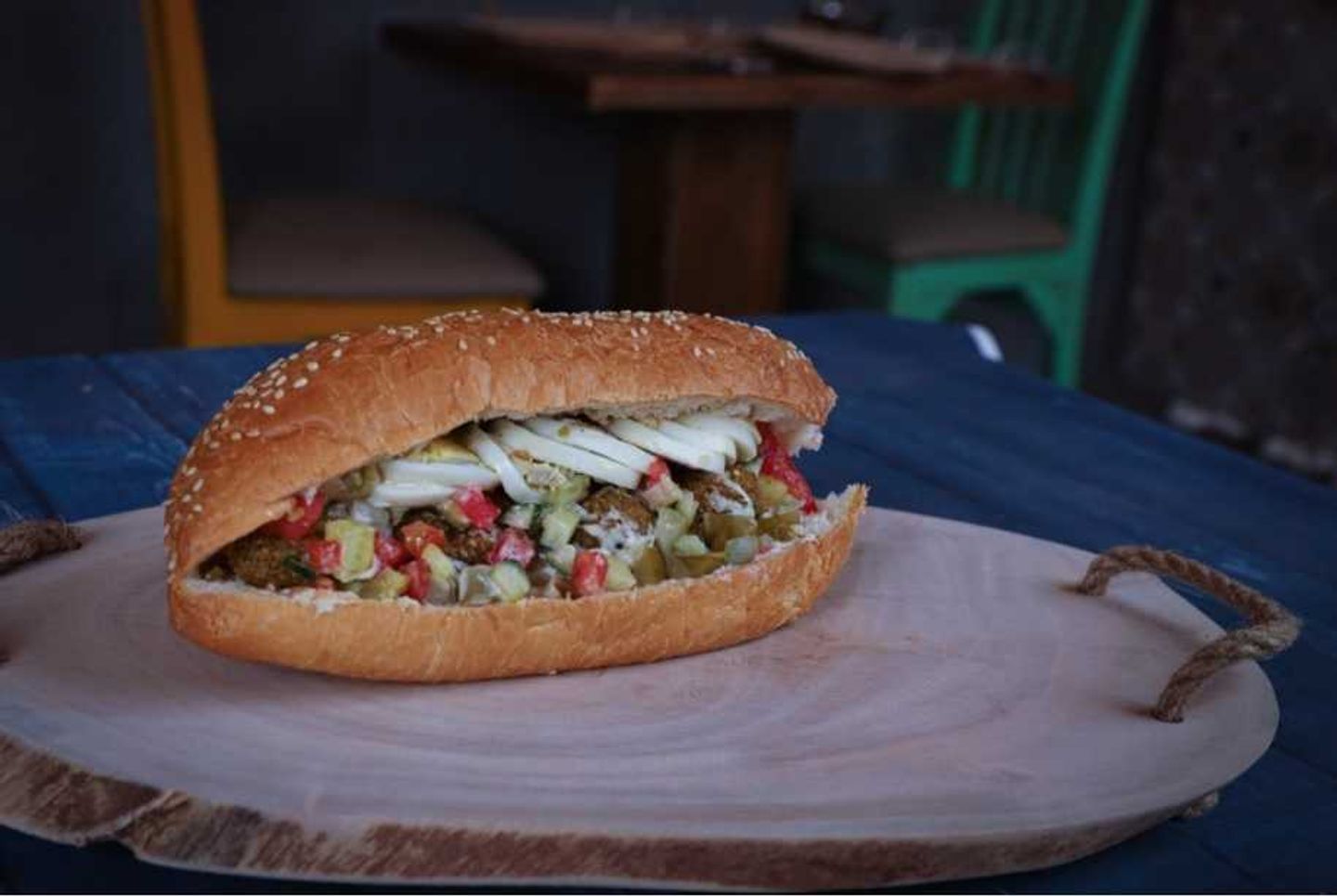 Samoli Falafel Sandwich