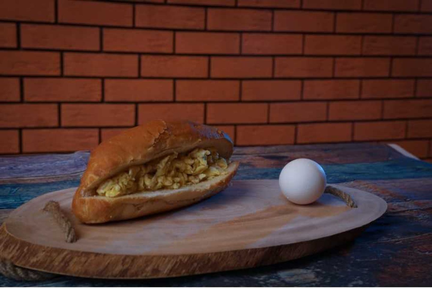 Samoli Boiled Egg Sandwich