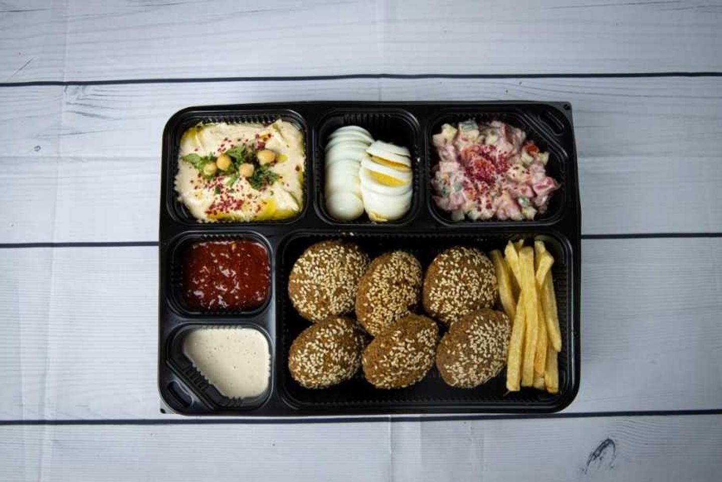 Small Mixed Falafel Dish Stuffed