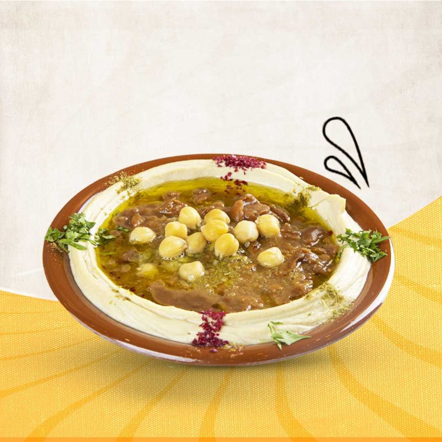 Hummus On Small Beans