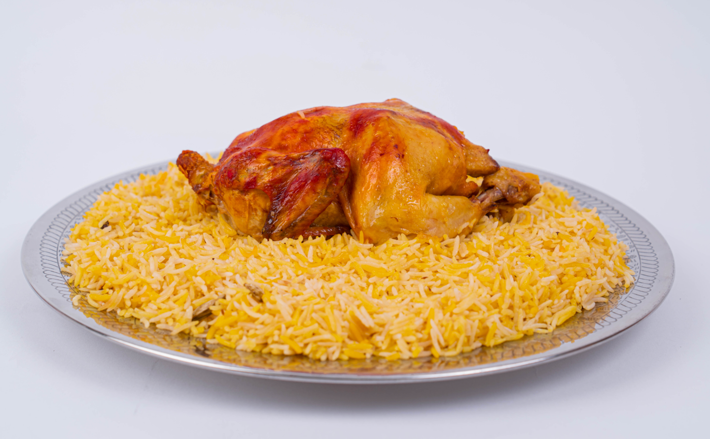 نص مندي مع الرز