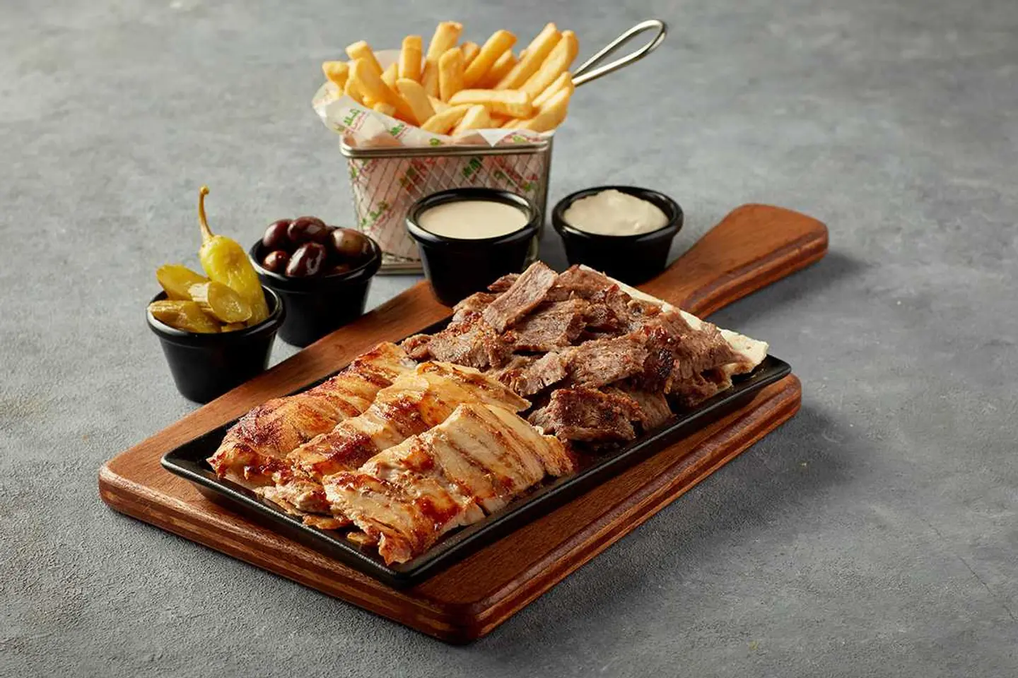 Mixed Shawarma Open Platter