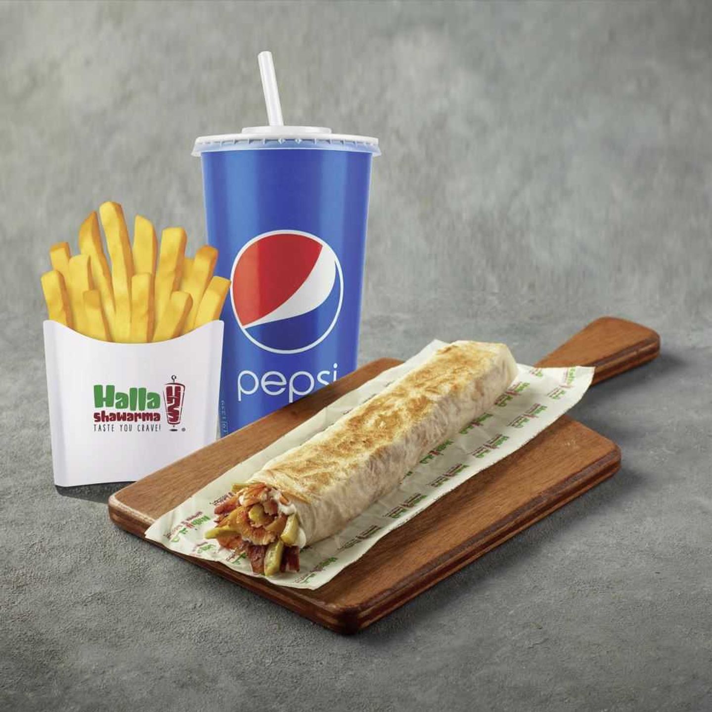 كومبو شاورما دجاج صاج