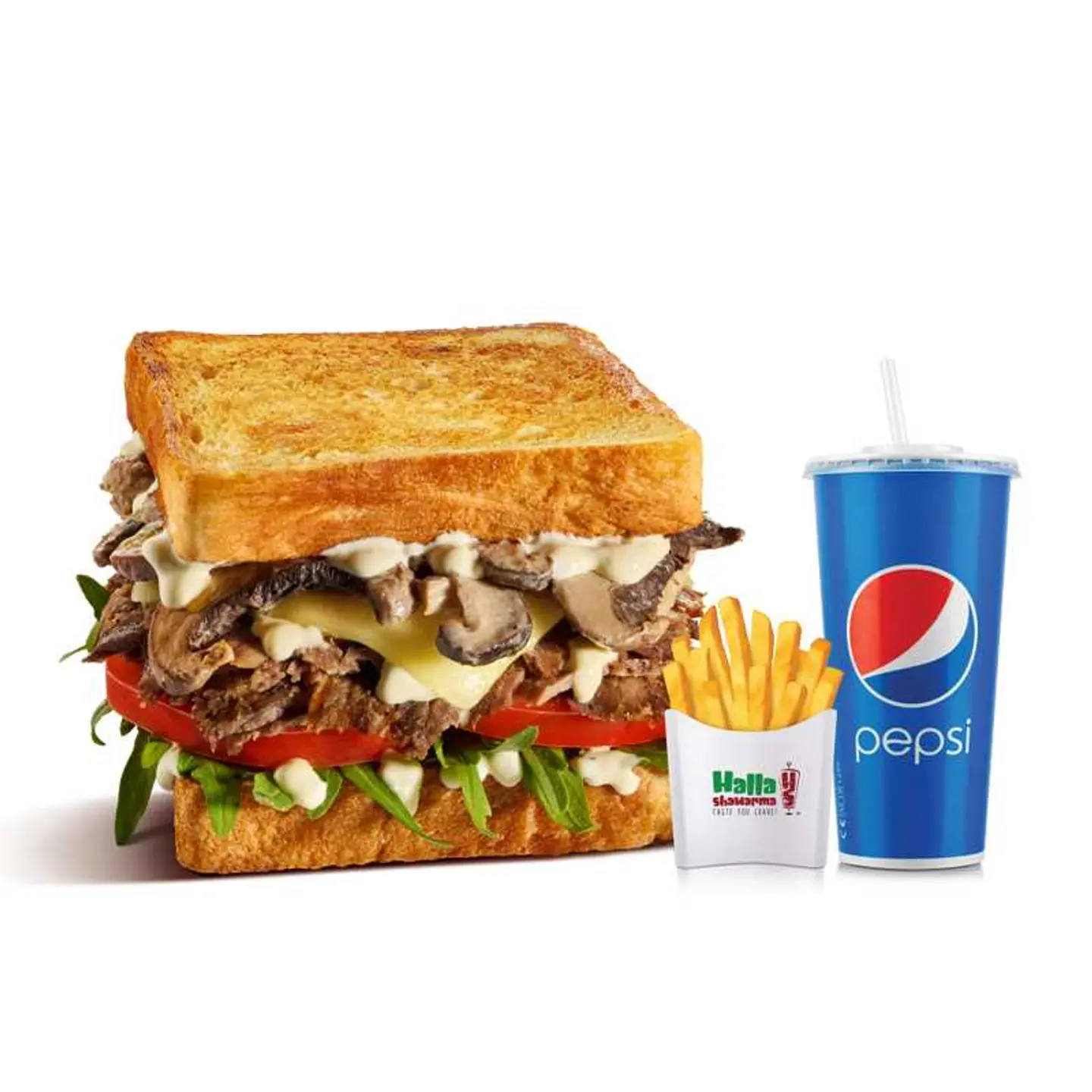 Beef Portobello Mushroom Combo