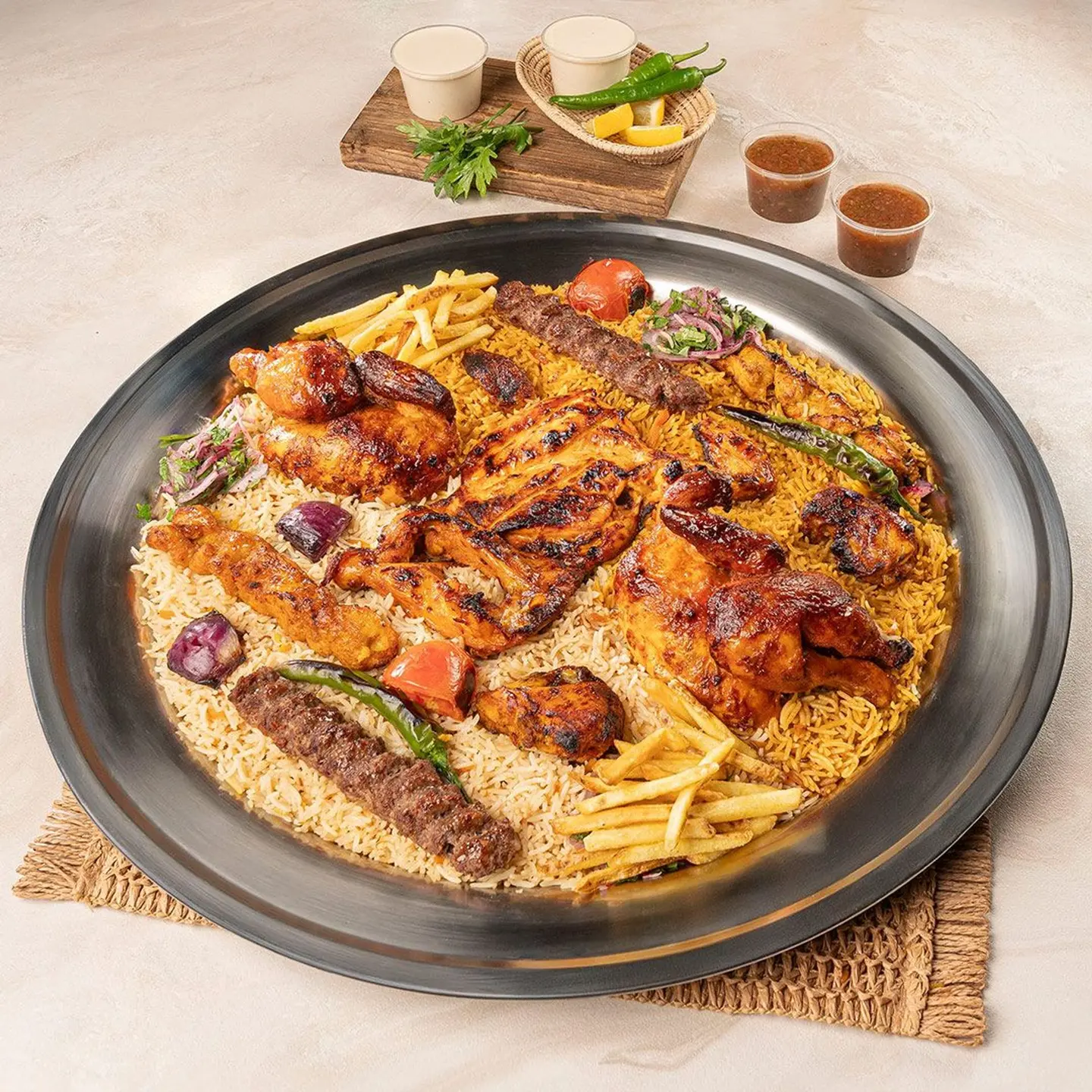 صحن المكس (5 -4 اشخاص)