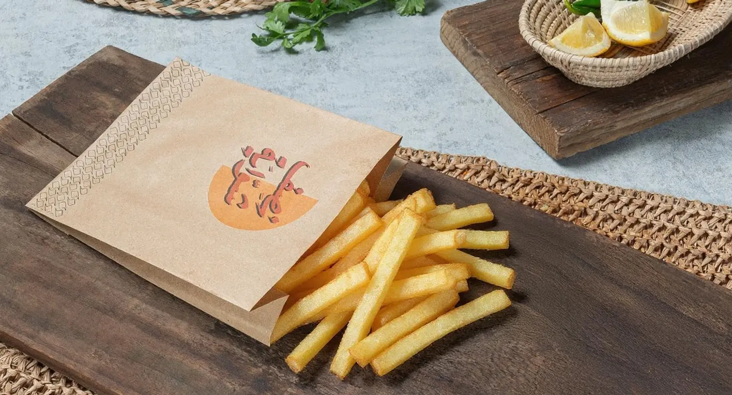 بطاطس نصف شواية