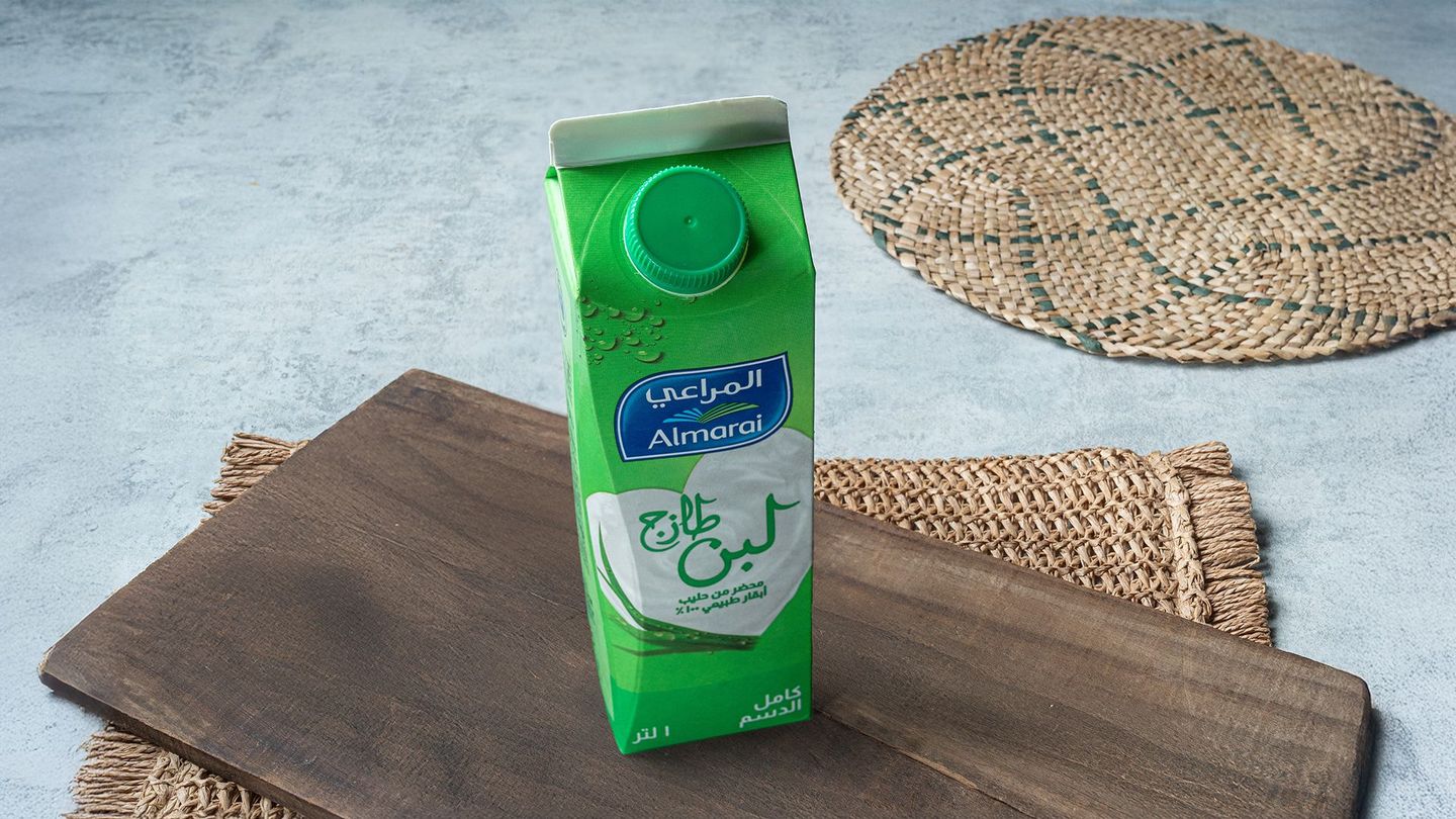 لبن المراعي ١ لتر