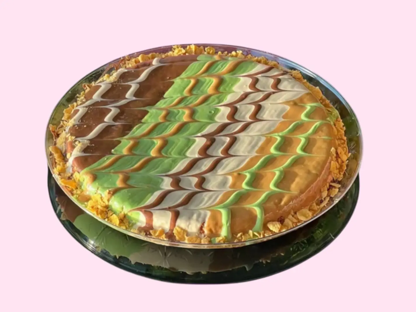 كنافه بالقشطه مكس