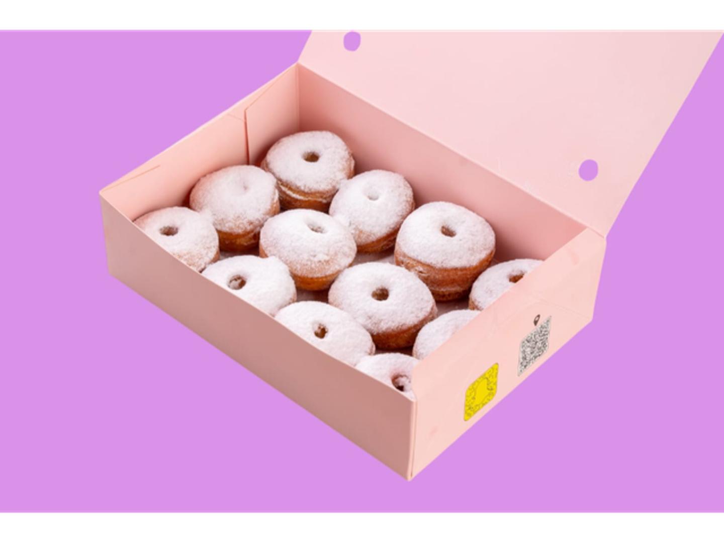 Donut With Fine Sugar
