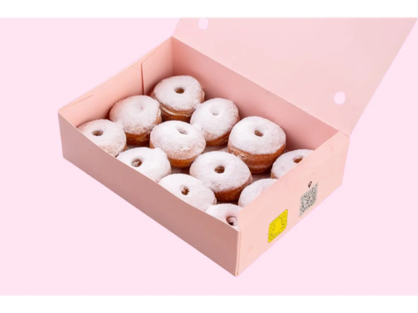 دونات سكر ناعم